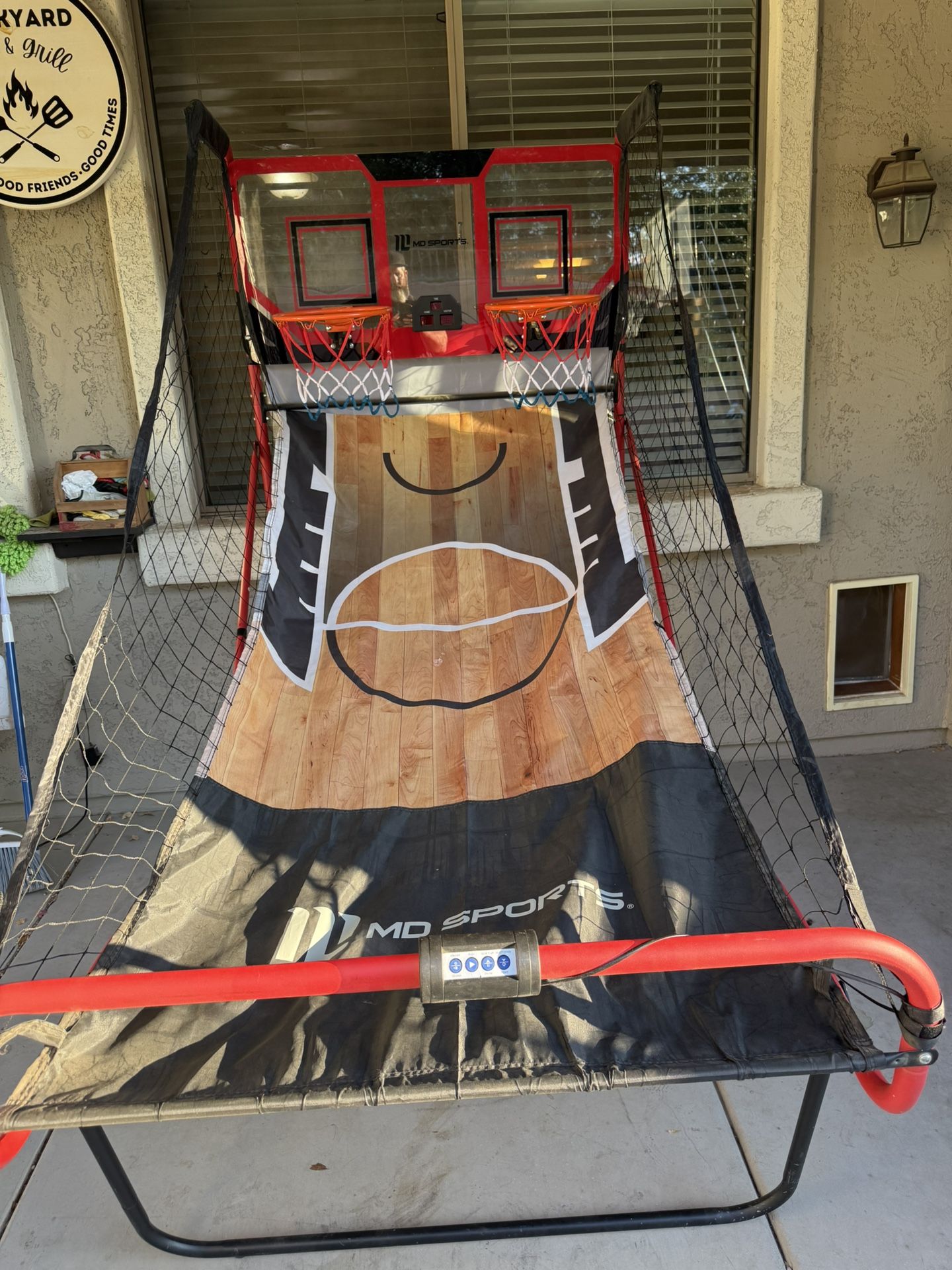 MD Sports Double Basketball Hoop