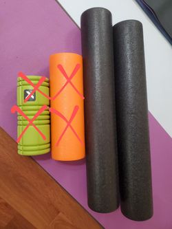 Trigger Point Roller / High Density Rollers - Black Only Avail