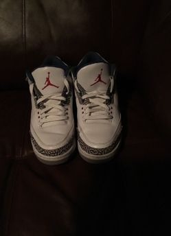 True blue Jordan 3s