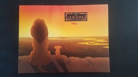 Original Lion King Lithograph