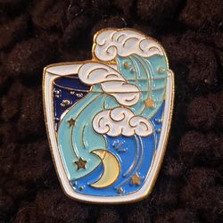 Magical Cup Of Coffee Brooch