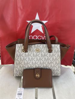 MICHAEL KORS Set  Avril Small Satchel  with adjustable strap NWT Perfect for Mother’s Day ❤️ Pick up in Pico Rivera