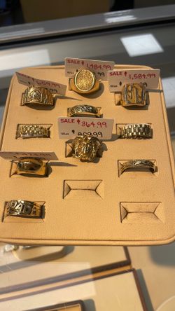 Gold rings deals !