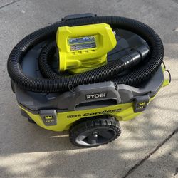 NEW Ryobi Cordless Wet/dry VAC $100 18v 