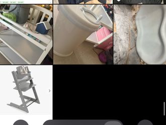 Baby Toddler Items Stokke Tripp Trap Chair; Peanut baby changer ubbi pale and peanut changer changing table trpp trapp high chair