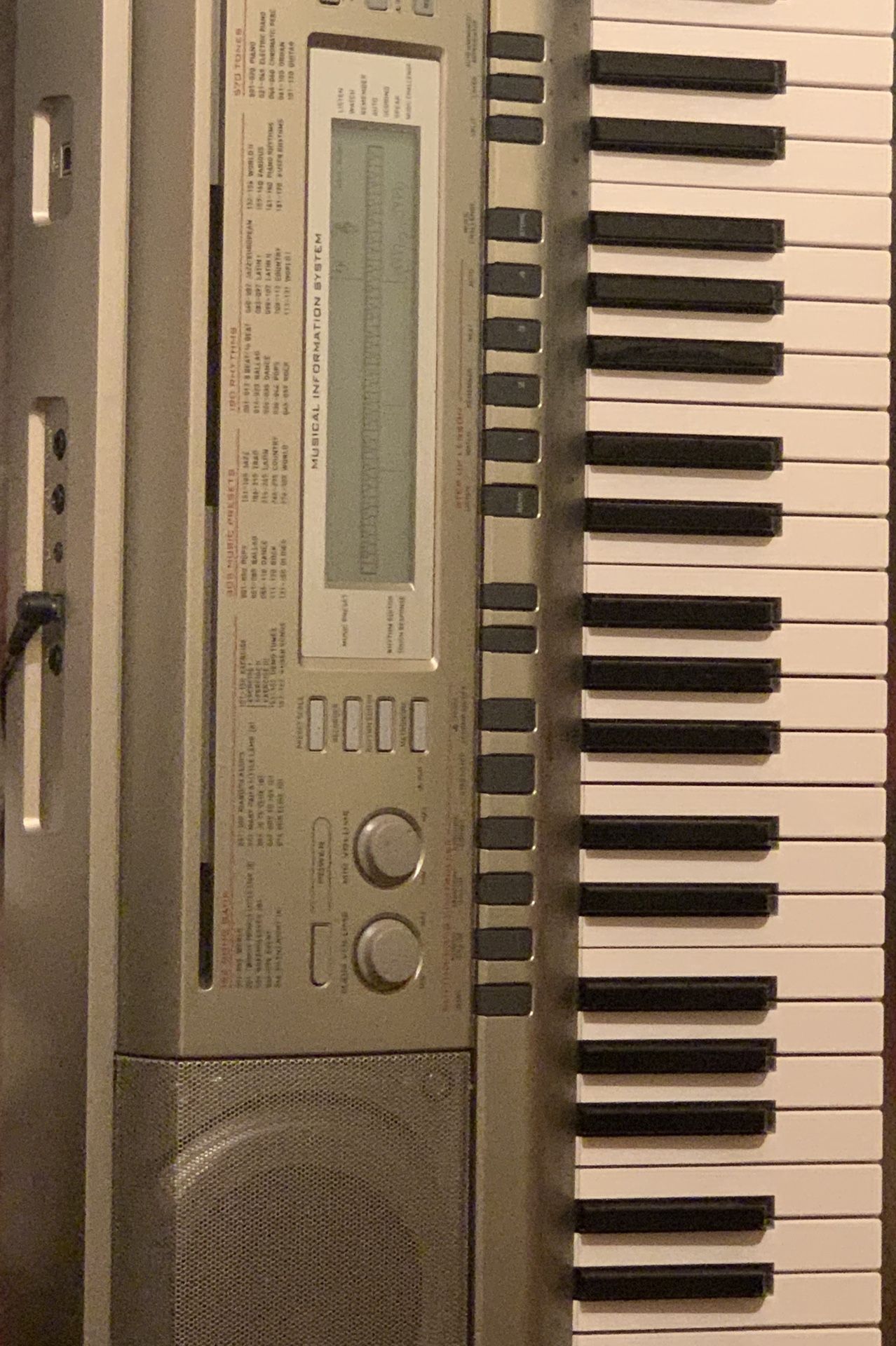 Casio keyboard