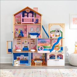 KidKraft Hamptons Mansion & Pool House Dollhouse - Over 4ft Tall! New in Box