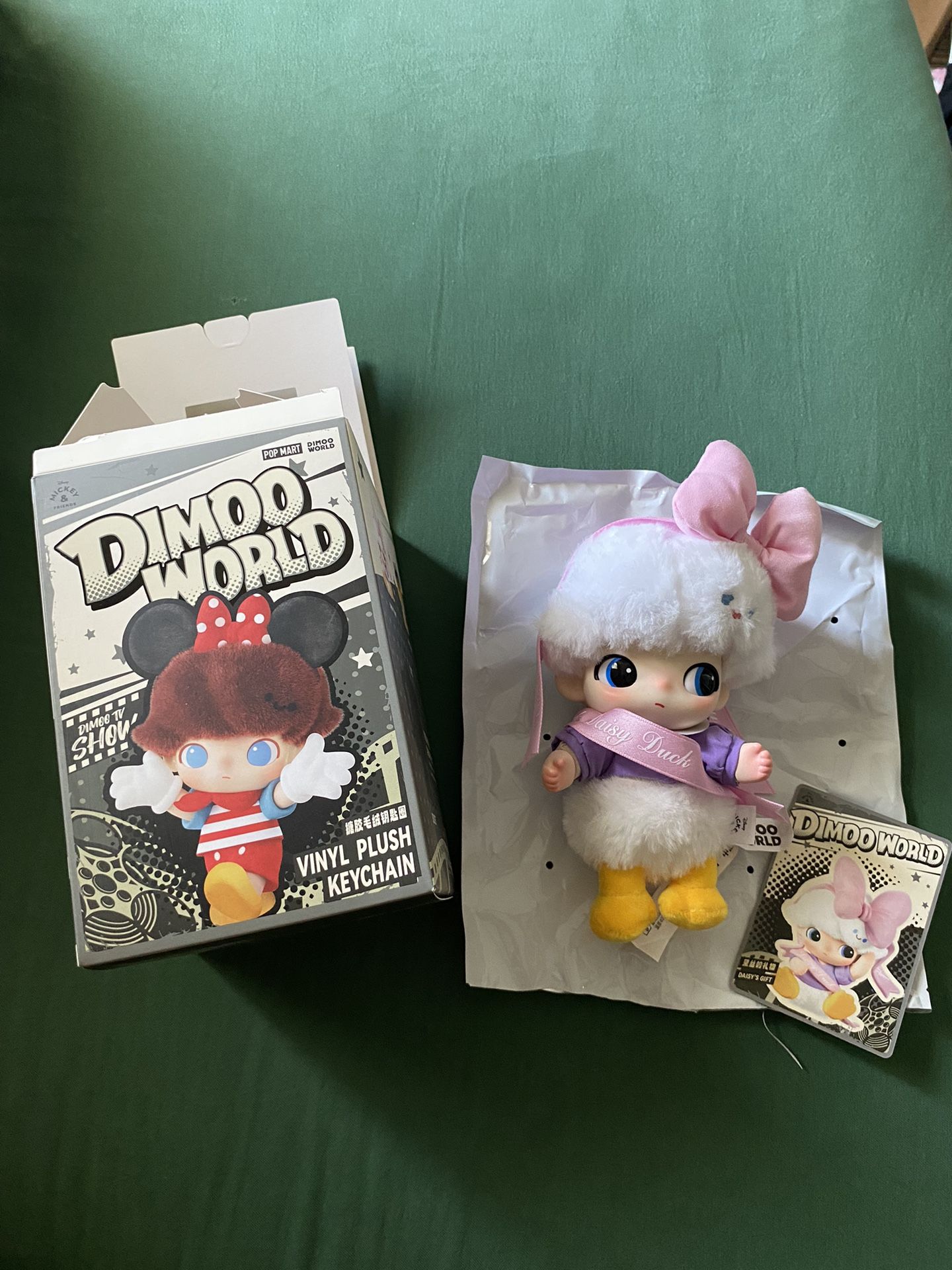 Dimoo World x Disney Vinyl Plush Keychain