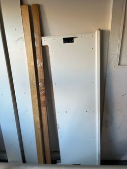Queen-sized White Bed Frame