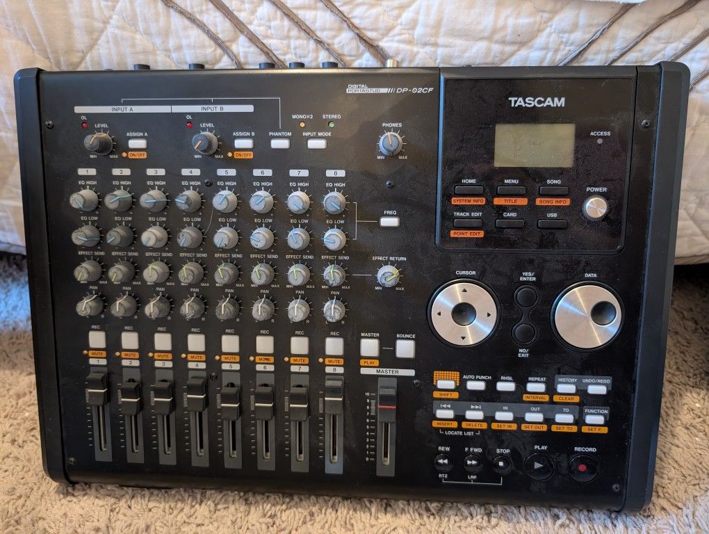 Tascam DP-02CF Digital Portastudio Multitrack Recorder