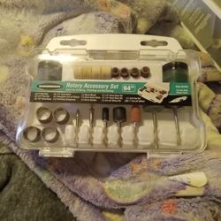 Warrior Rotary Accessory Set 64 Piece