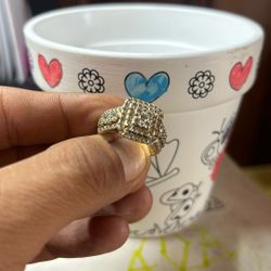 14k REAL SOLID GOLD with REAL NATURAL DIAMONDS 