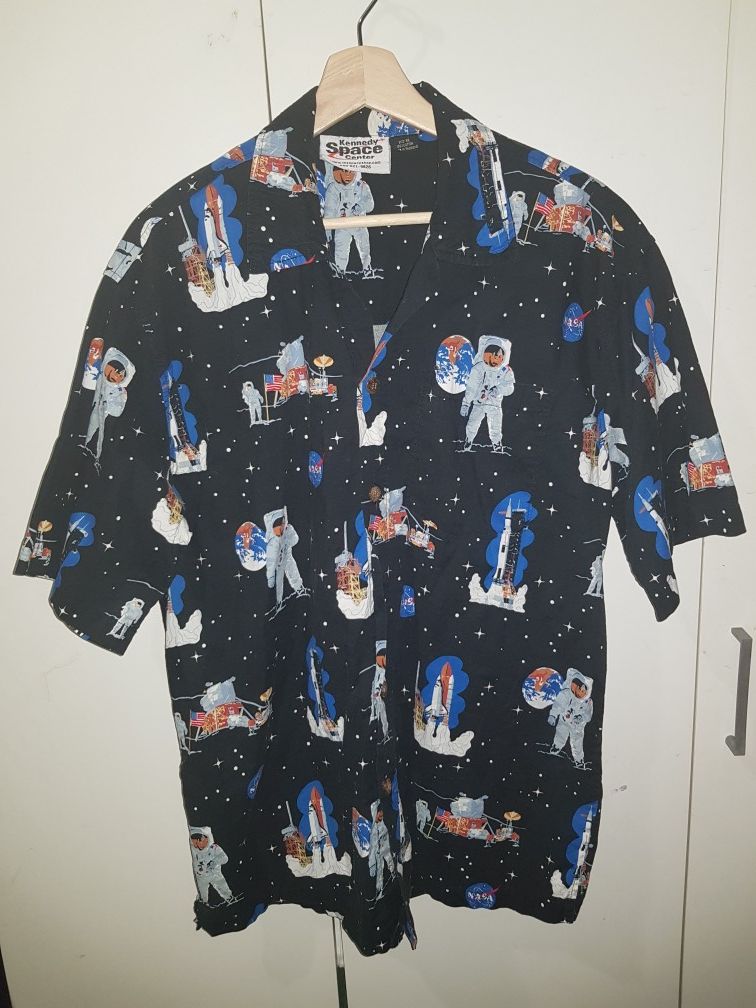 Vintage NASA Button Up Shirt