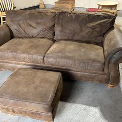 Broyhill Sofa And Ottoman 