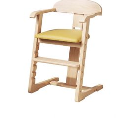 DOMGMUWUJEE Solid Wood Toddler Dining Chair - Adjustable Height Easy to Clean Toddler high Chair - Kids high Chair from 3 Years to 200Retails $139.98