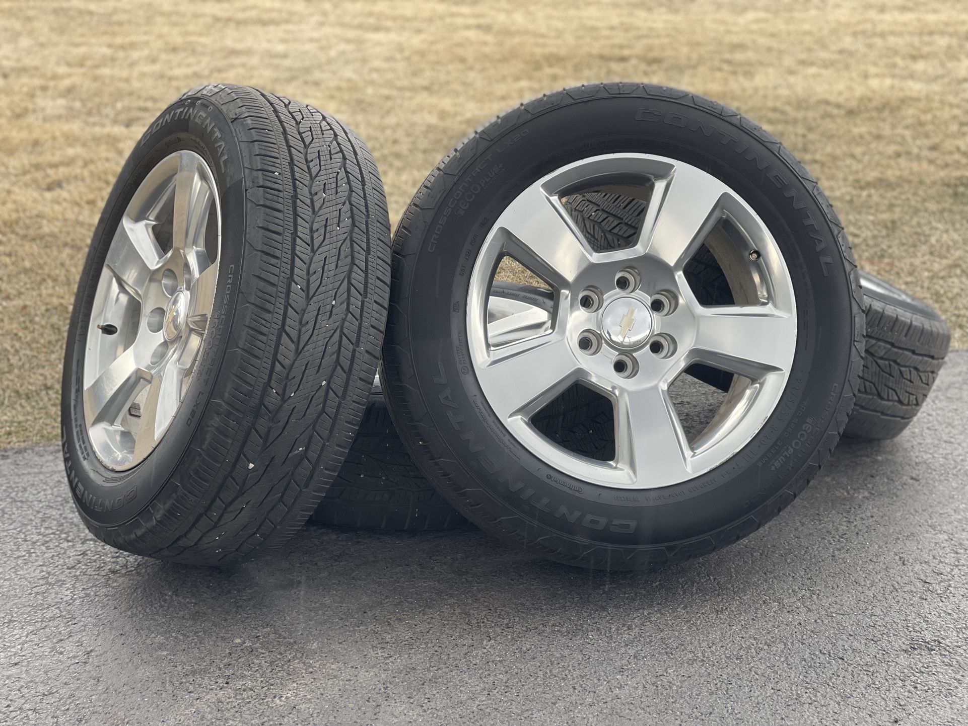 20” Chevy Silverado wheels 6x5.5 Tahoe LTZ rims GMC Sierra Tires Suburban Avalanche Yukon