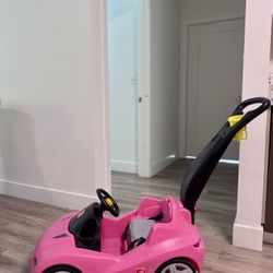 🚗 Step2 Whisper Ride II Pink Push Car – Like New!