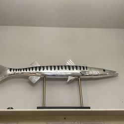 Brand New Barracuda Sculpture From Z Gallerie 