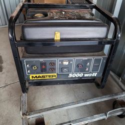 5000 Watt Generator w/cart