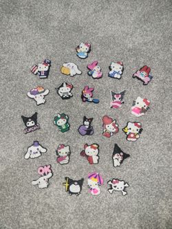 Sanrio Shoe Charms Lot of 25