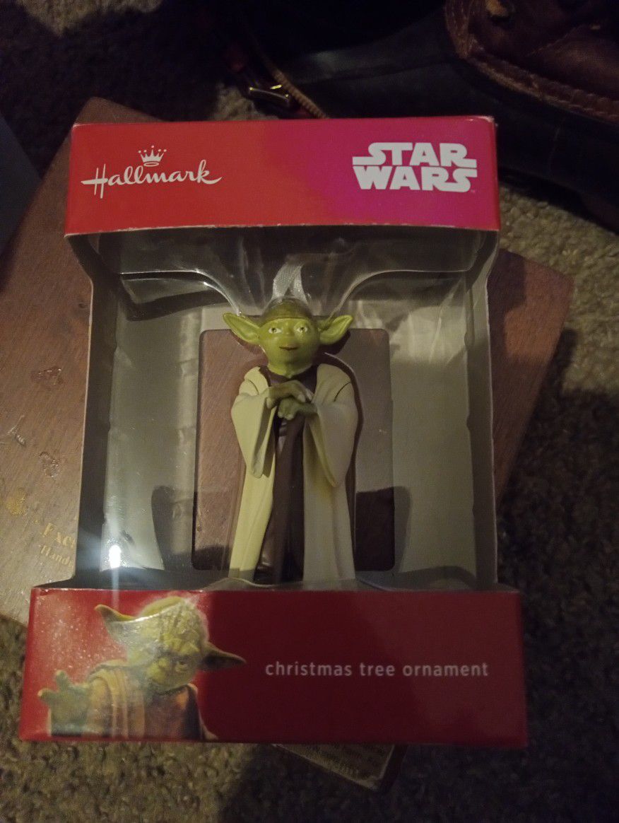 Star Wars Yoda X- Mas Ornament