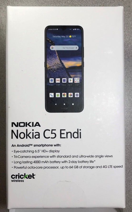 Nokia C5 Endi - TA-1222 - NEW IN BOX - Cricket