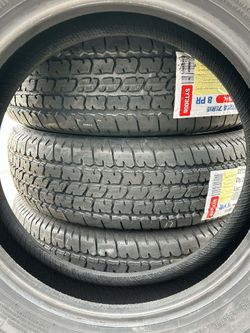 ST 205 75 15 NEW SYNERGY TRAILER TIRES 