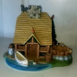 Log Cabin Figurine