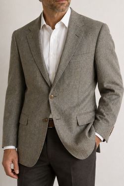 Vintage 80s Hart Schaffner Marx Escadrille Silverwoods 100% Wool Sport Coat- 40L