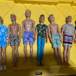 Male Barbie Dolls $15  each