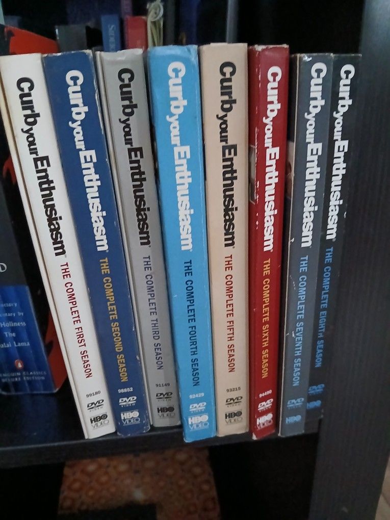 Curb Your Enthusiasm Dvds - Seasons 1 Through 8