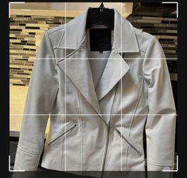 White Leather Jacket
