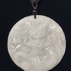 DRAGON PENDANT Adjustable Cord NECKLACE