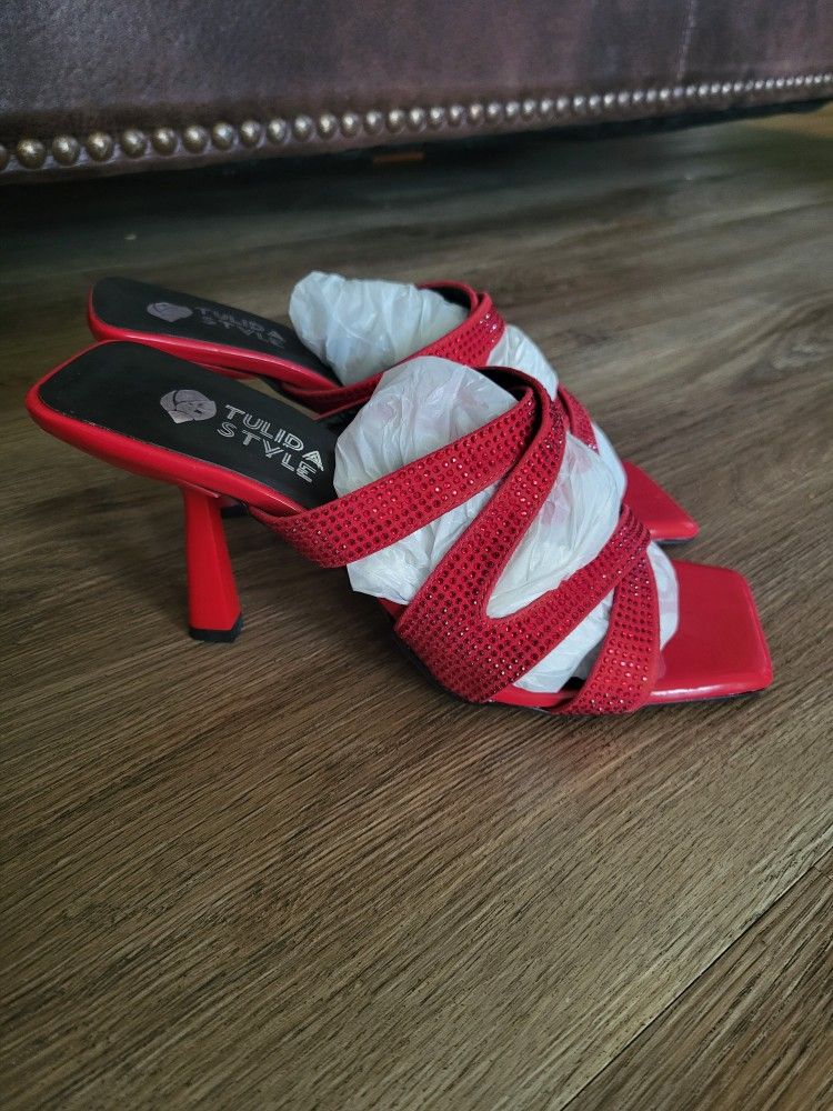 Red Heels Size 9
