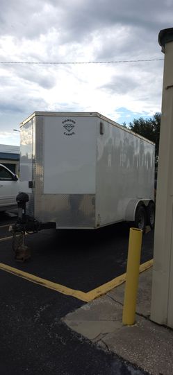 Tandem axle enclosed