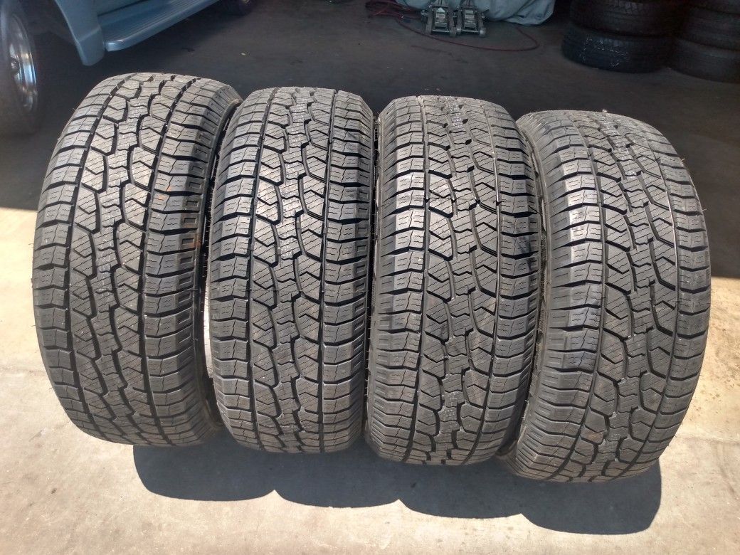 (4) 275/55R20 New Tires