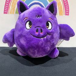 HALLOWEEN PURPLE VAMPIRE BAT - 7 1/2 INCH - SILKY SOFT, LIKE NEW