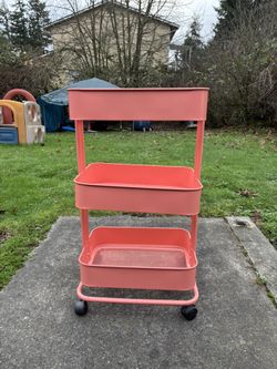 3 Tier Cart Pink