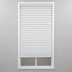 Pleated Shades Cream Color