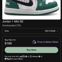 Air Jordan 1 Mid SE TD 'Overbranded' 