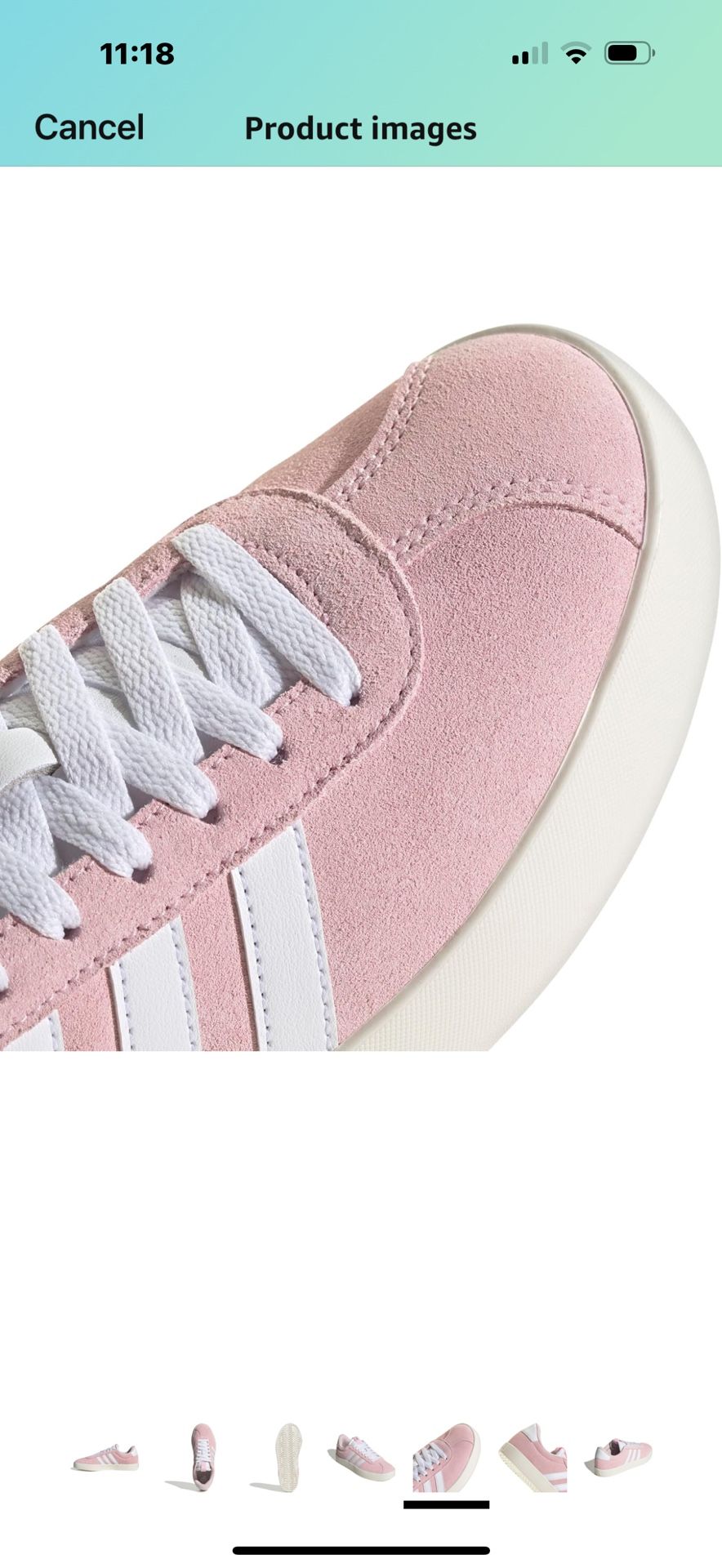 Adidas  Women’s VL Court 3.0 Sneaker Pink