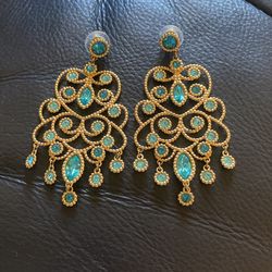 Authentic Swarovski Azore Filigree Earrings