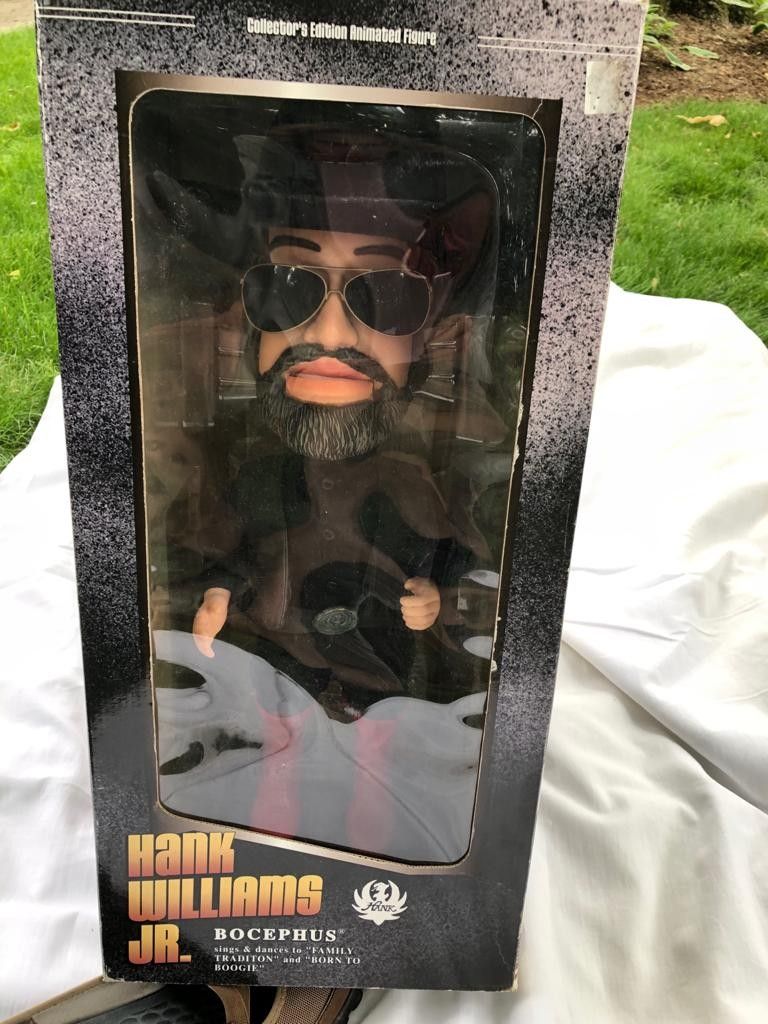 Hank Williams Jr. Bocephus Collector's Edition Animated Figure Pop Culture Series