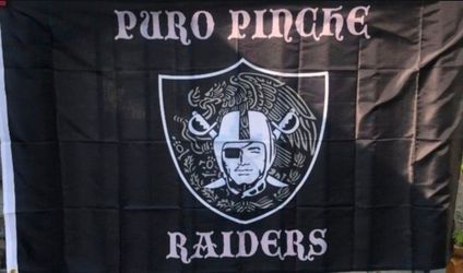 Raiders Puro Pinche Mexico Flag 5ftx3ft $20 Firm On Price