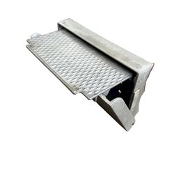 FOLD-A-WAY Fold Out License Plate Step for Bumper (Castle Rock)