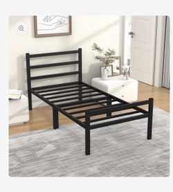 Metal twin size  bed frame