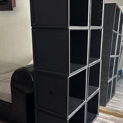 Set of 8 Durable Cube Storage Organizer