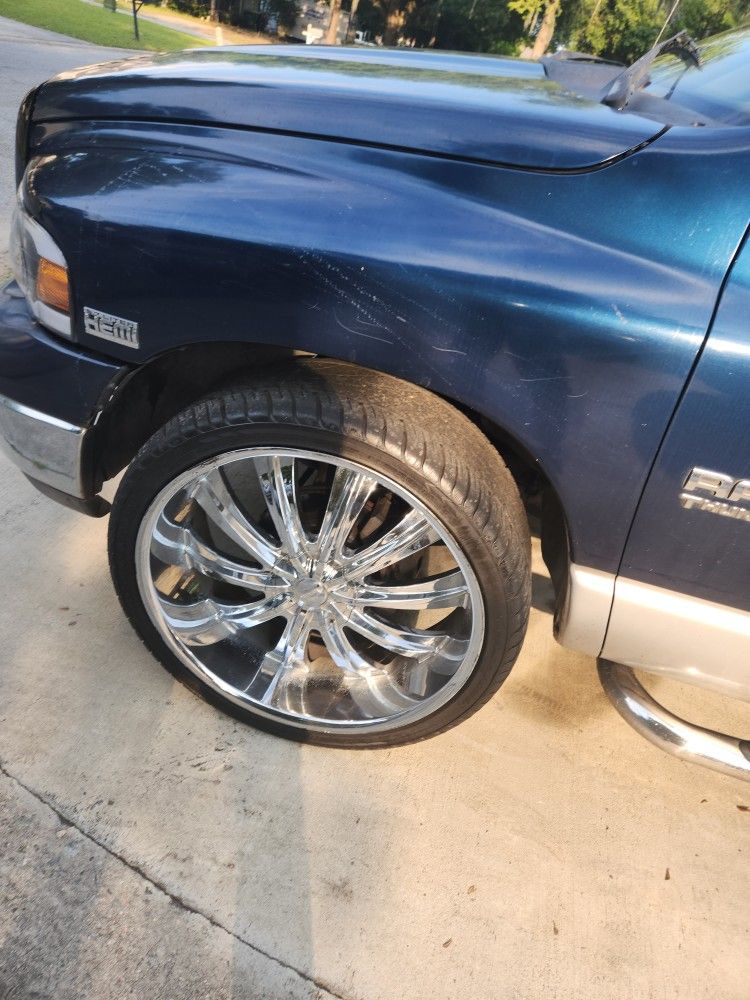 26" Wheels And Tires Only $600.00