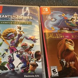 Two Games For Nintendo Switch 