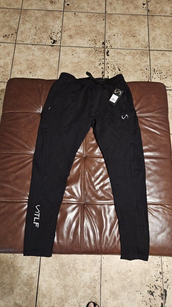 TLF Vital Gym Joggers Black Men's Pants